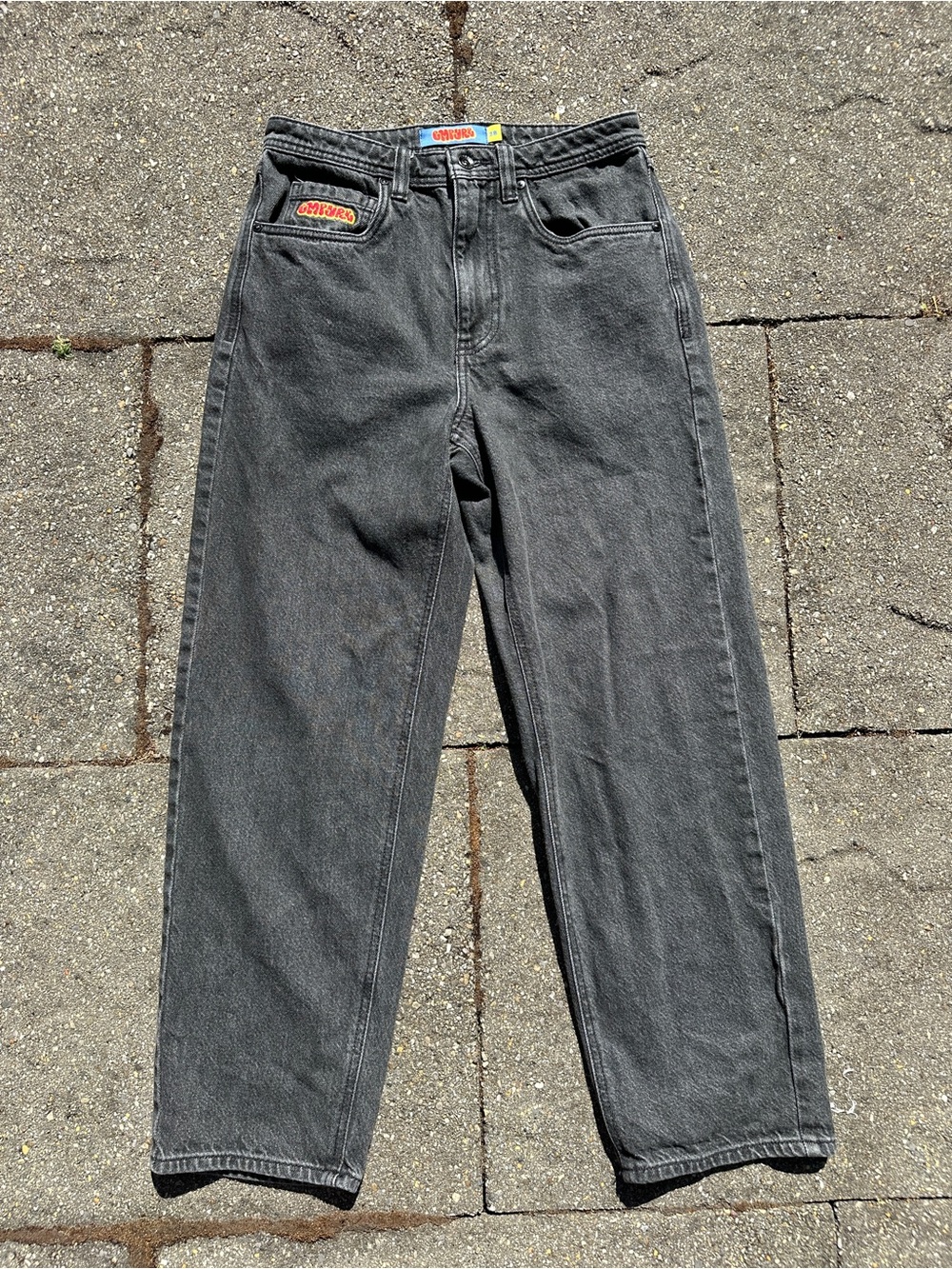 Empyre Black Shmutz Wash Loose Fit Skate Jeans 🛹🔥